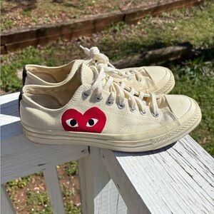 Size 9 - Comme des Garçons Play x Converse Chuck 70 Low Milk